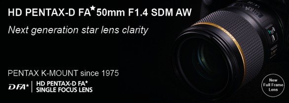 Pentax 50mm banner