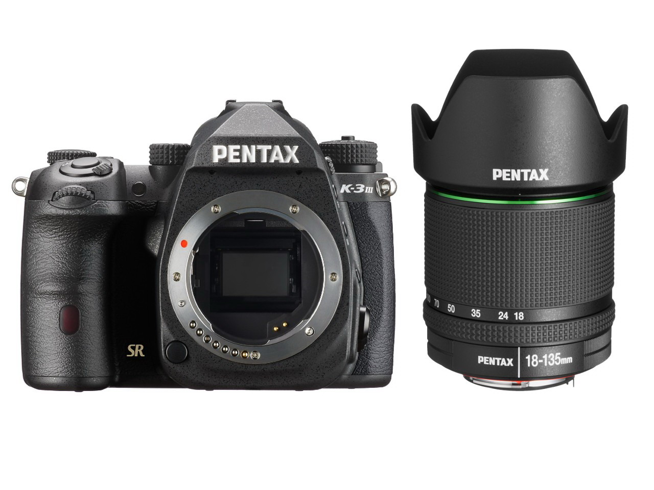 Pentax K-3 Mark + Pro Pentax III 18-135mm - Shop AS Fovi 