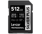 LEXAR 512GB SD SILVER Plus minnekort 1066X