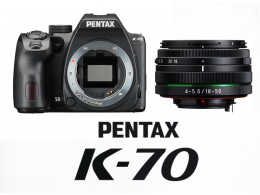 Pentax K-70 m/18-50mm