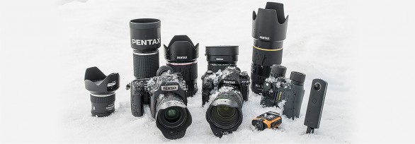 Pentax product banner