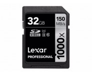LEXAR 32GB minnekort 1000X (150MB/s)