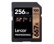 LEXAR 256GB SD minnekort 667X (100MB/s) 