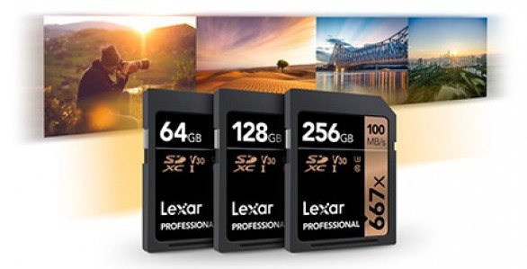 LEXAR Pro 667X banner