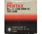 Pentax 52mm A Lens Hood K Tele Lens