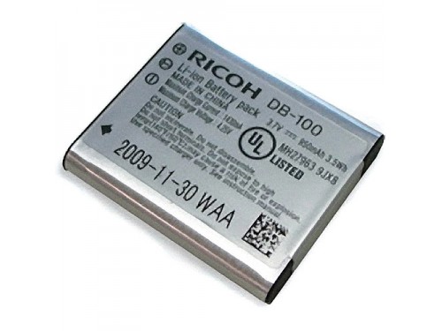 Batterie Rechargeable Lithium-ion Ricoh DB-120 Pour Appareil Photo GR IV - 1800 MAh, Environ 250 Photos Par Charge
