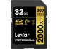 LEXAR 32GB minnekort 2000X (300MB/s)