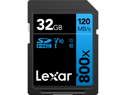 LEXAR 32GB Pro 800x (120MB/s)