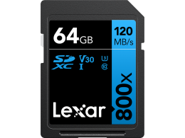 LEXAR 64GB Pro 800x (120MB/s)